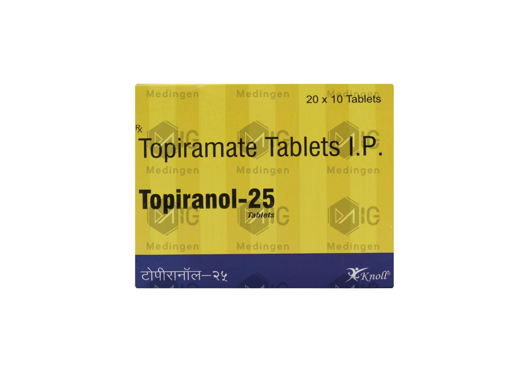 TOPIRANOL 25MG